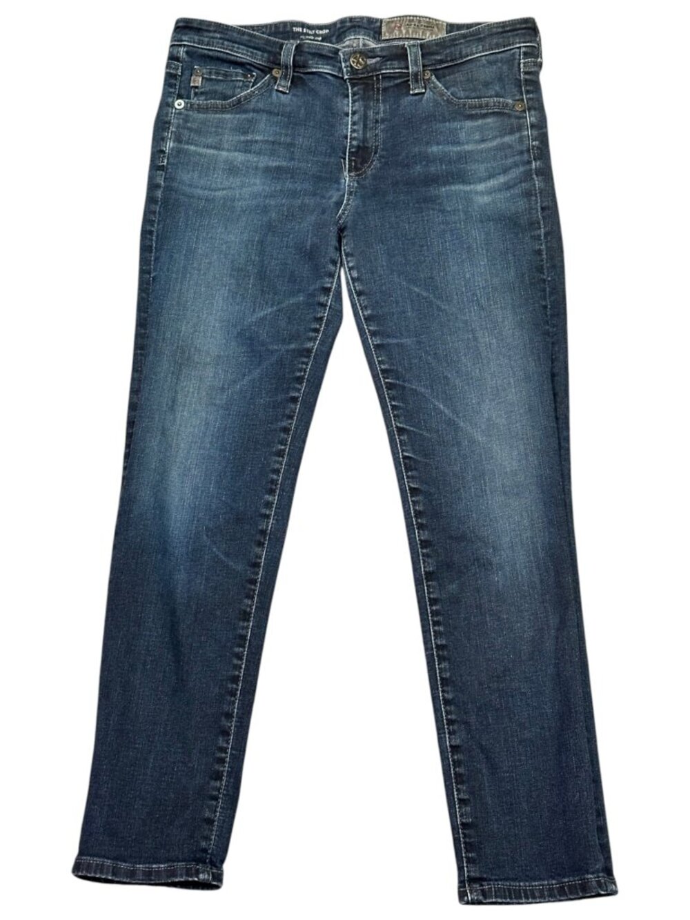 AG Adriano Goldschmied The Stilt Crop Cigarette Jeans 27 USA
